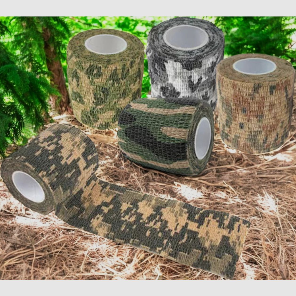 Tarnband-Set 5 Farben selbsthaftend