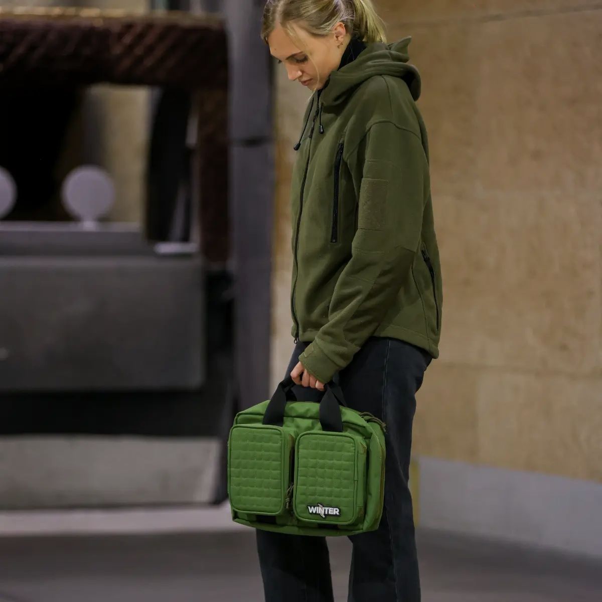 Winter Pistol Bag Forest