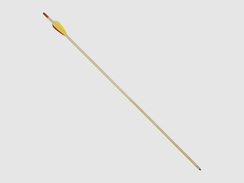 Ersatzpfeil Holz 28''= 71 cm -