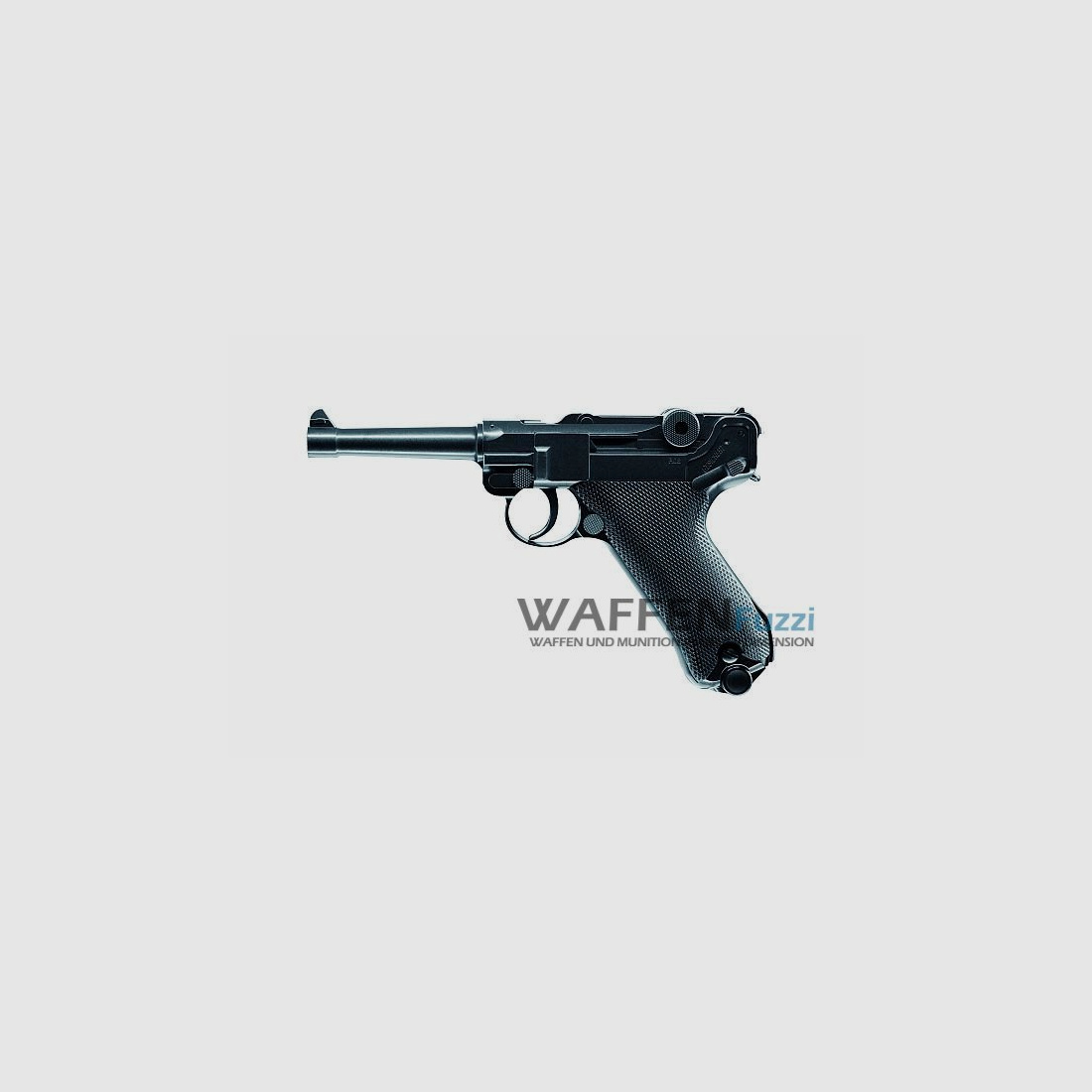 Legends P08 CO2 pistol 4.5 mm BB, blued