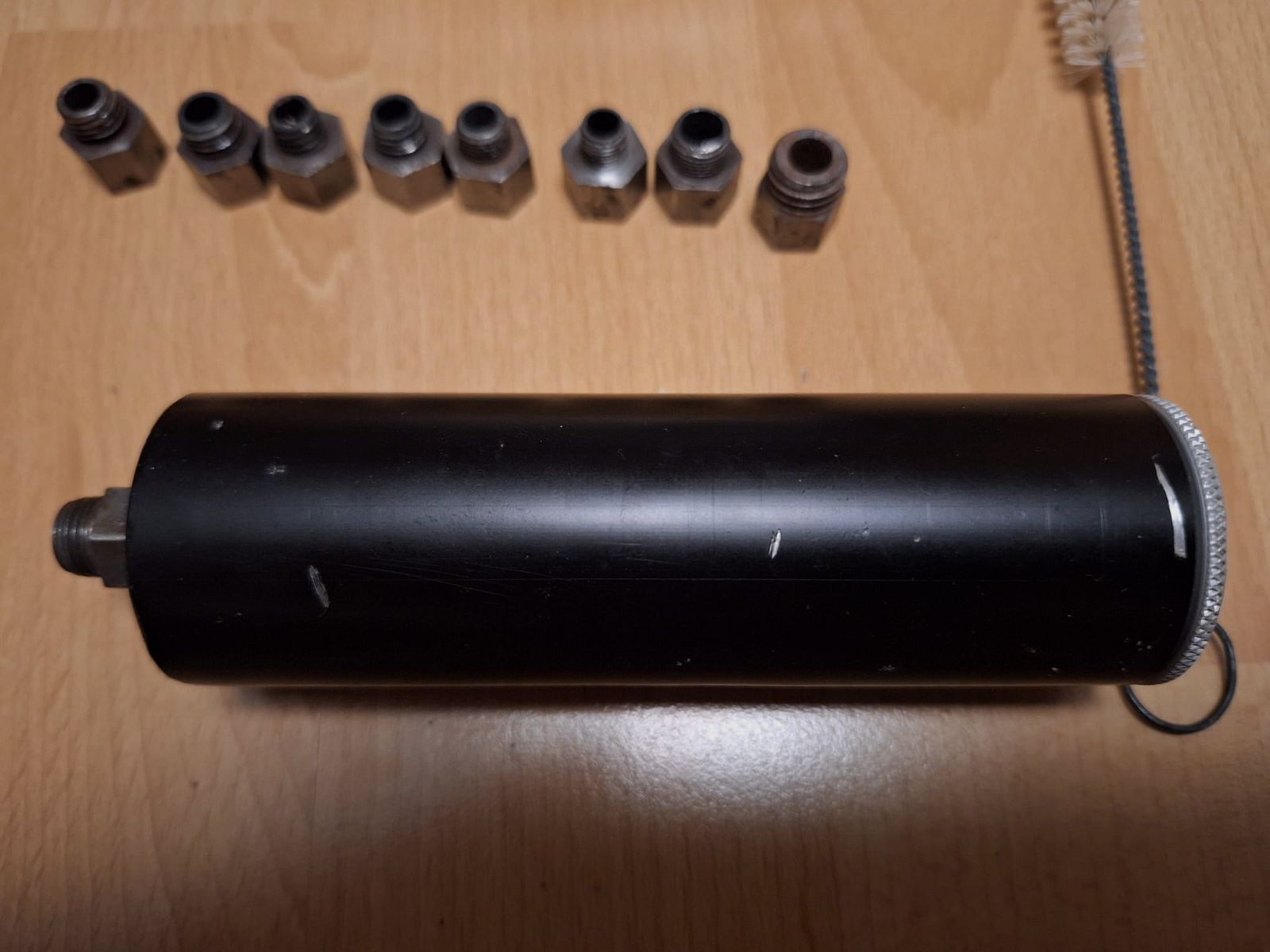 Röhm Sicherheitskompensator/Schalldämpfer Set mit Adaptern und Abschussbechern