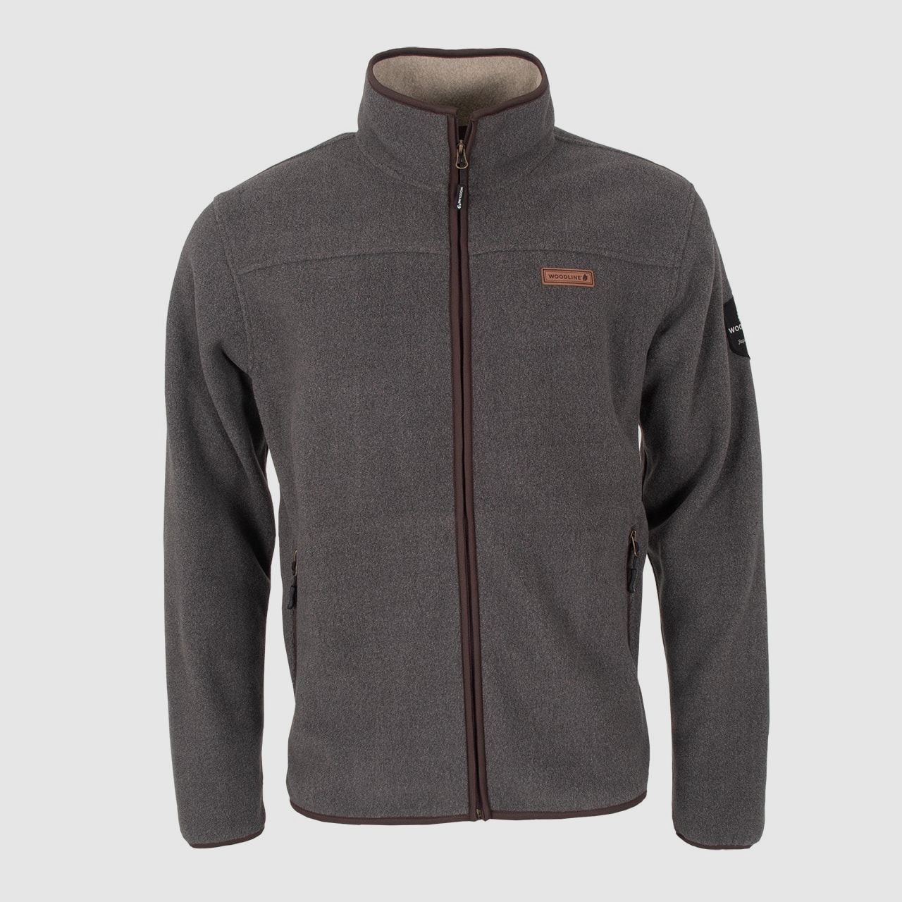 Woodline Bolmen Fleecejacke Herren Grau - 3XL