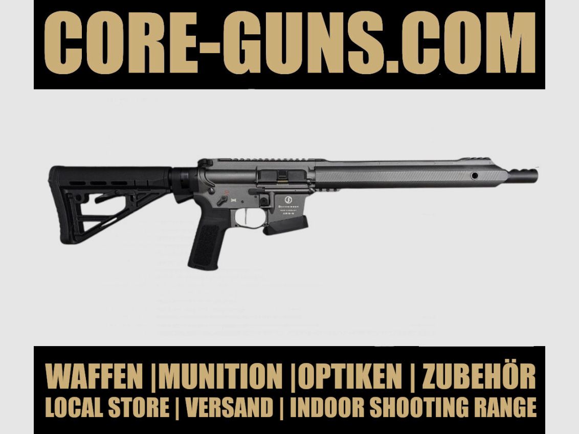 Schmeisser AR15-9 S4F Dynamic PCC Grey Sport 12,5" halbautomatische Büchse sofort verfügbar, Versand +20€ Schmeisser AR15-9