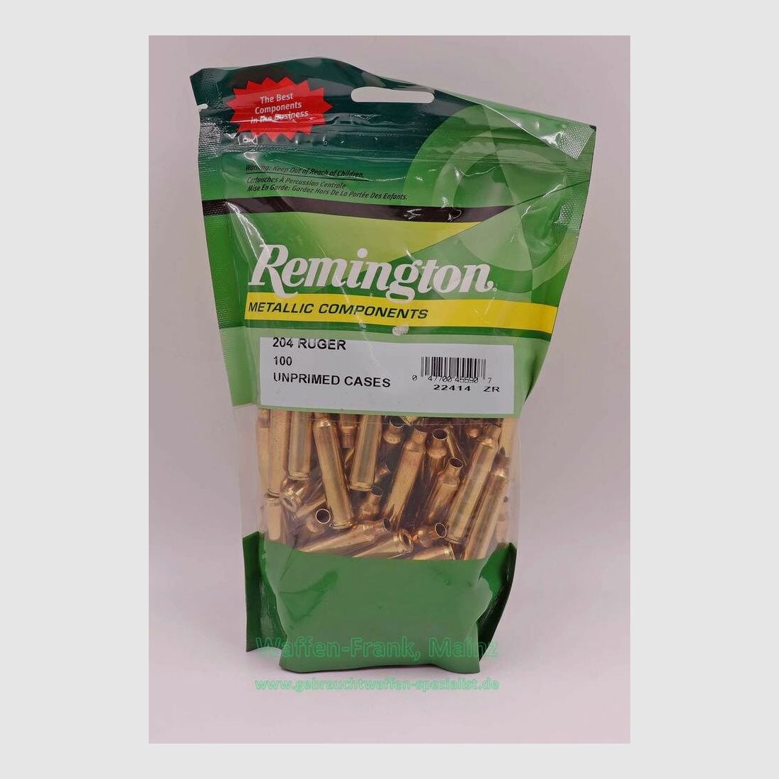 Remington - USA Langwaffenhülsen .204 Ruger