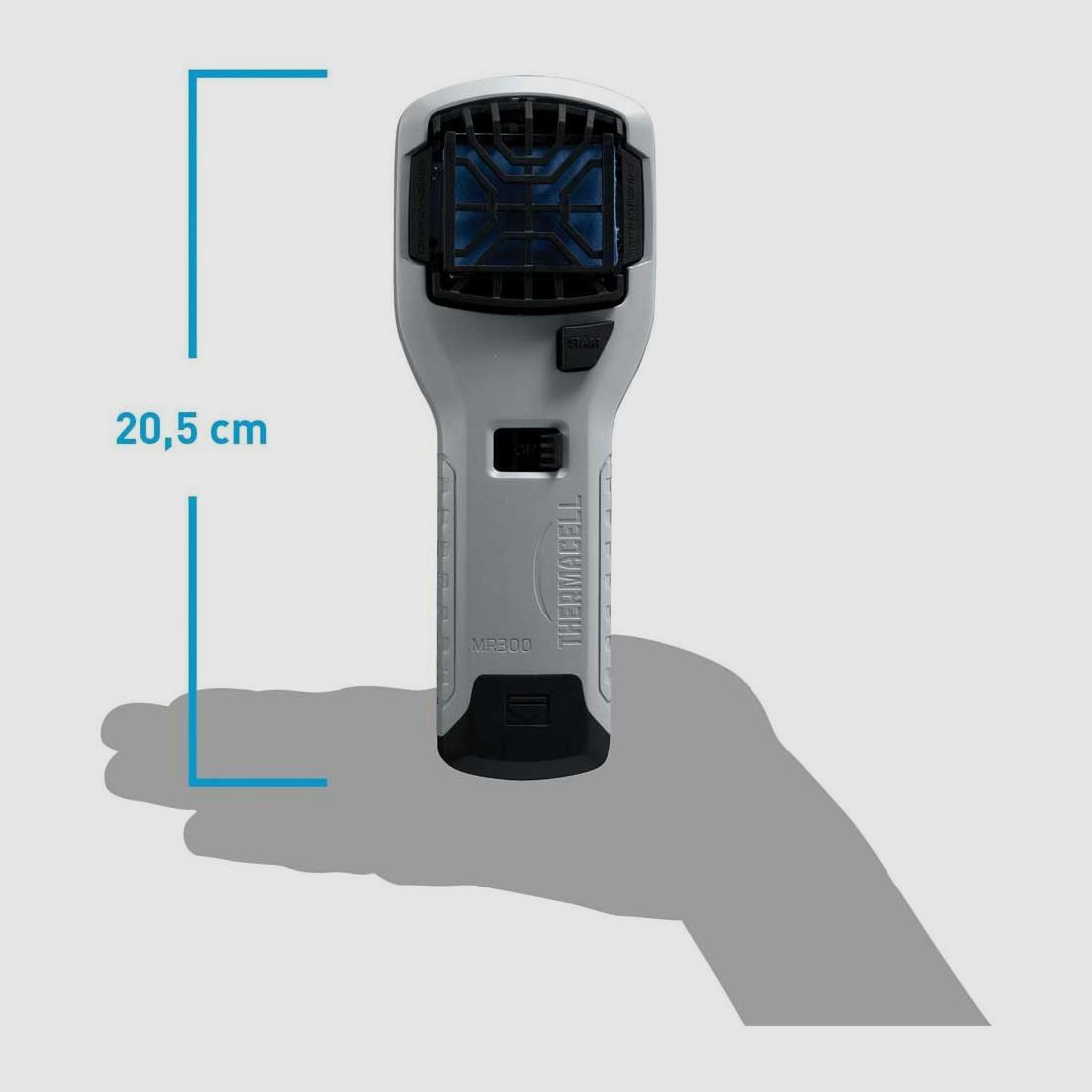 THERMACELL 920103 Ochrona przed komarami Urządzenie ręczne MR-300 białe