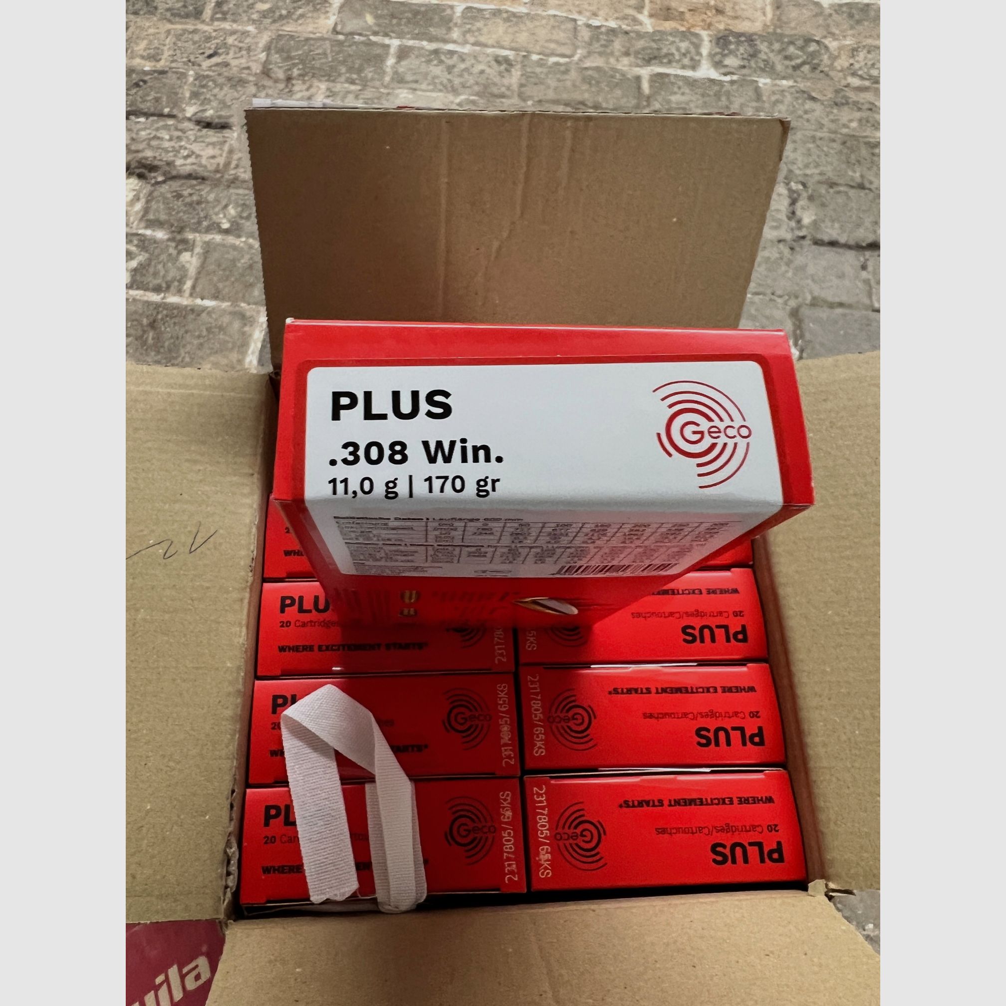 GECO .308 Win. Plus TLM bonded 11,0g/170grs.