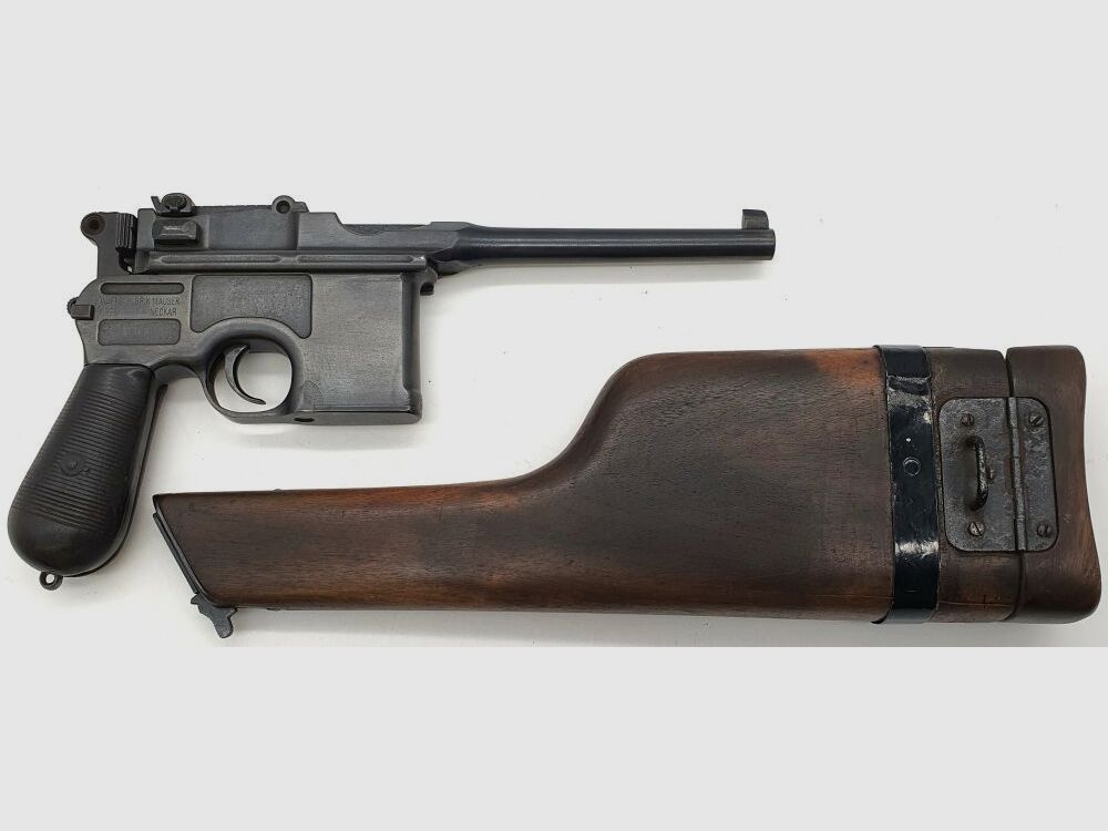 Original Mauser Oberndorf	 C96mit Anschlagschaft