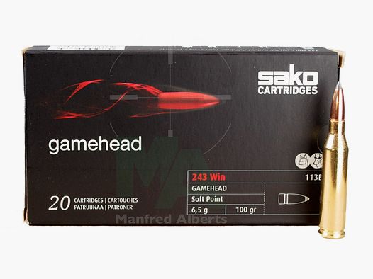 Sako Gamehead SP 6,5g - 100gr .243Win