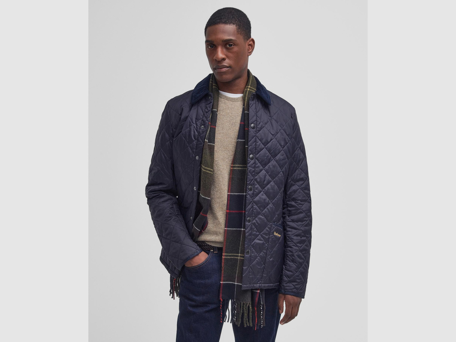 Écharpe BARBOUR Galingale Tartan Classique