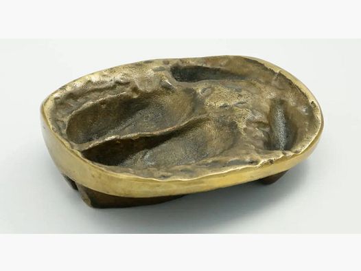 PUMA Ashtray Boar Tread Seal according to Chief Forester FREVERT, Bronze