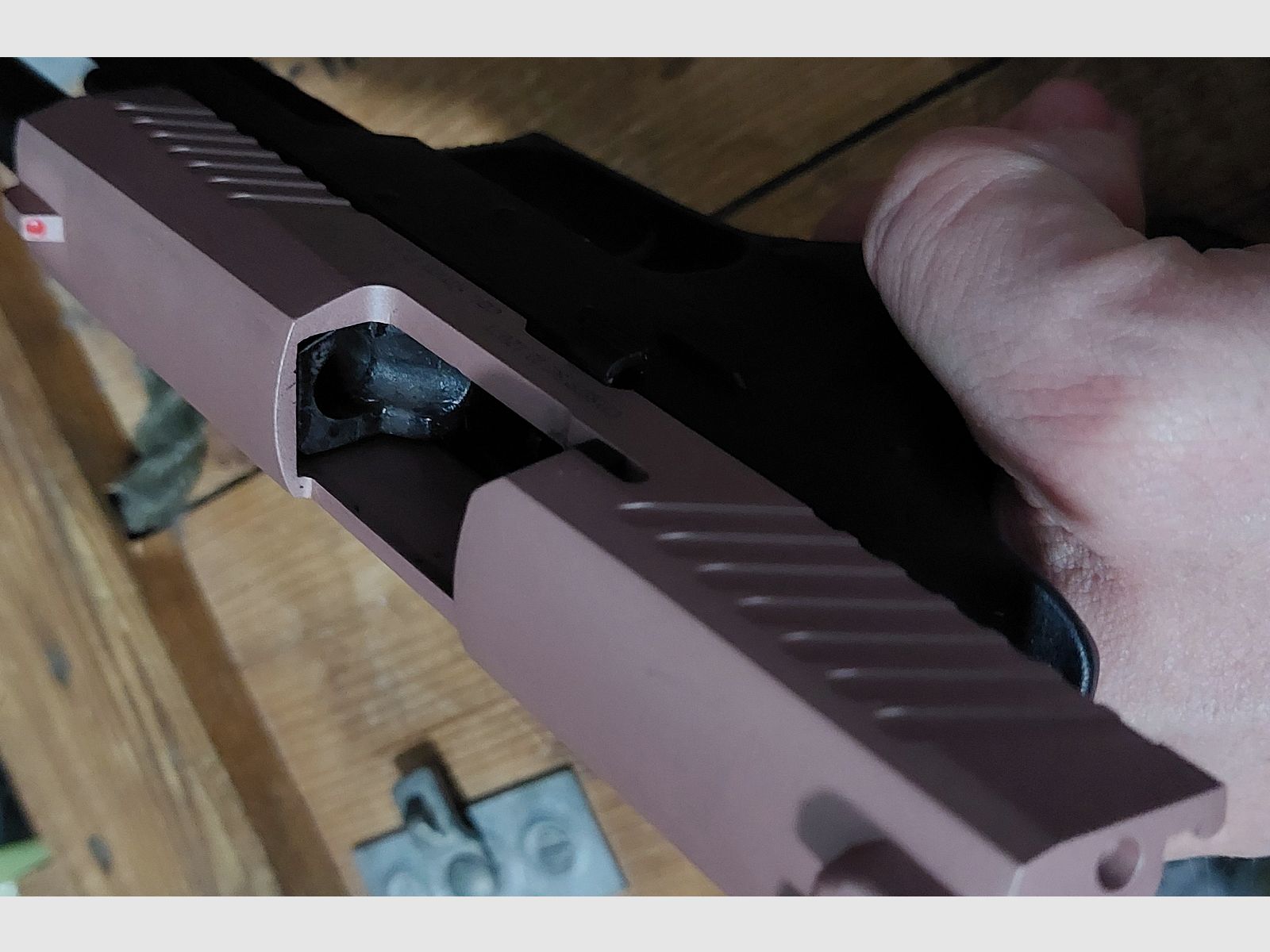 SigSauer P320 "Rosegold" 9 mm P.A.K (PTB 1038) Roségold keine Glock Walther Heckler RG