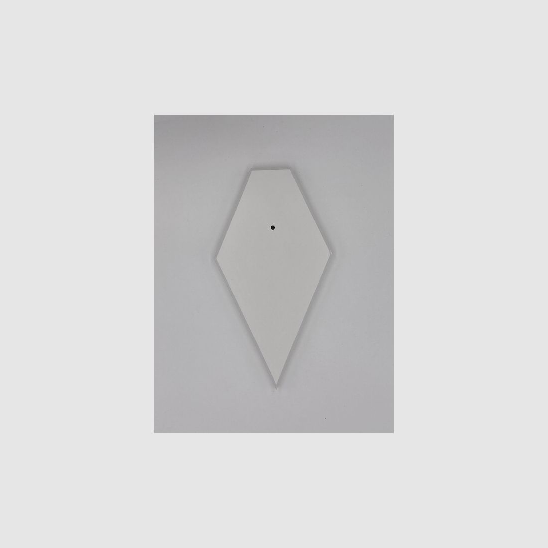 Horn board - trophy board roe deer Waldtraut - color black, gray or white