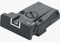 LPA TR28SS18 Celownik Mikrometryczny do Walther Q5 Match SF, Black Diamond i Q4 SF O.R. – Biała Kontur