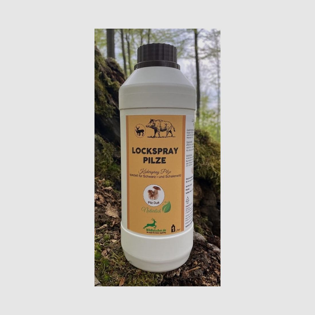 Wildlutscher Flüssigköder Pilz Duft 1 Liter