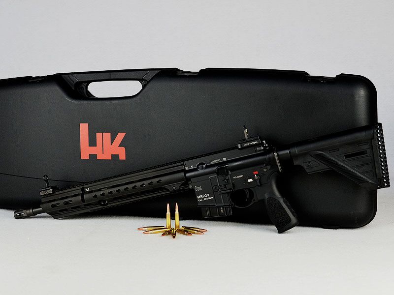 Heckler & Koch MR223 A3 Slimline 16,5", nero con impugnatura corta