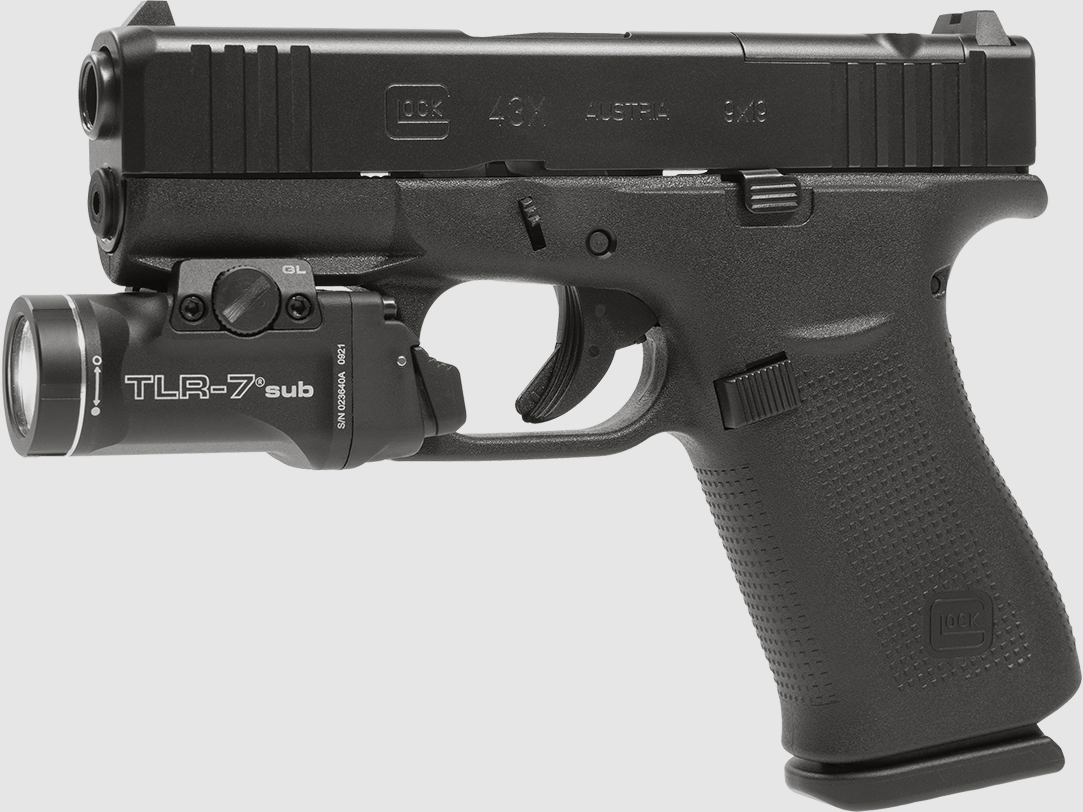 Glock 43X R/MOS/FS Streamlight Combo – 9mm Para