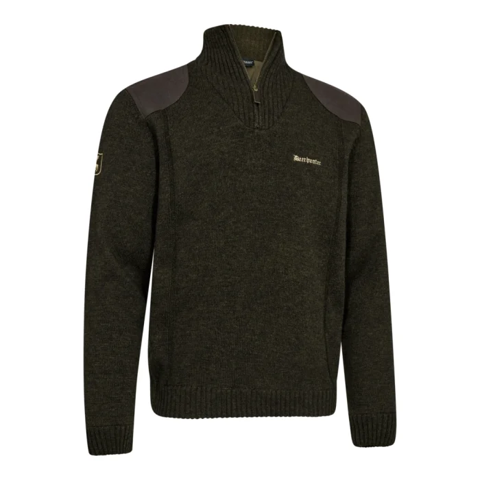 DEERHUNTER Finley Stormliner Knit Sweater – Ridgewood Melange (8710-594), image 1 of 5