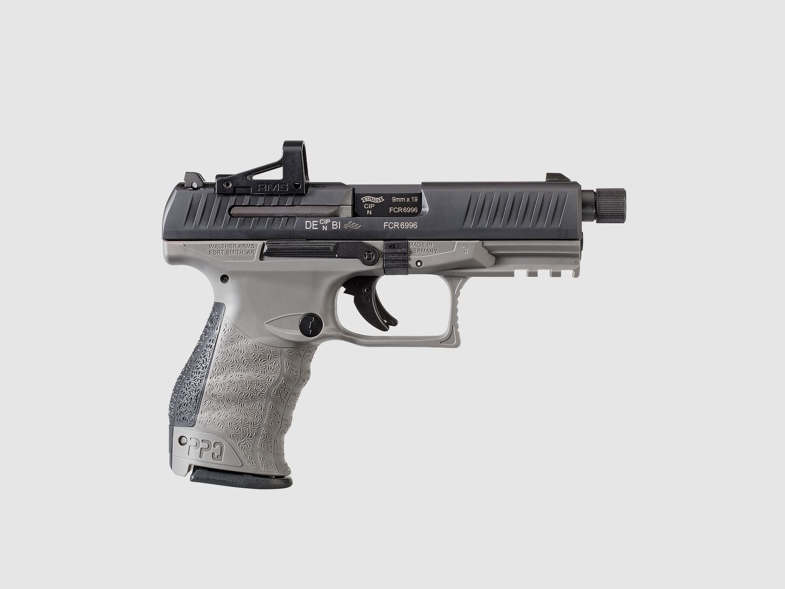 Walther Pistole PPQ M2 Q4 Tac Combo Shield RMSC 4.6″ SD Lauf – 9 mm Para, Bild 2 von 3
