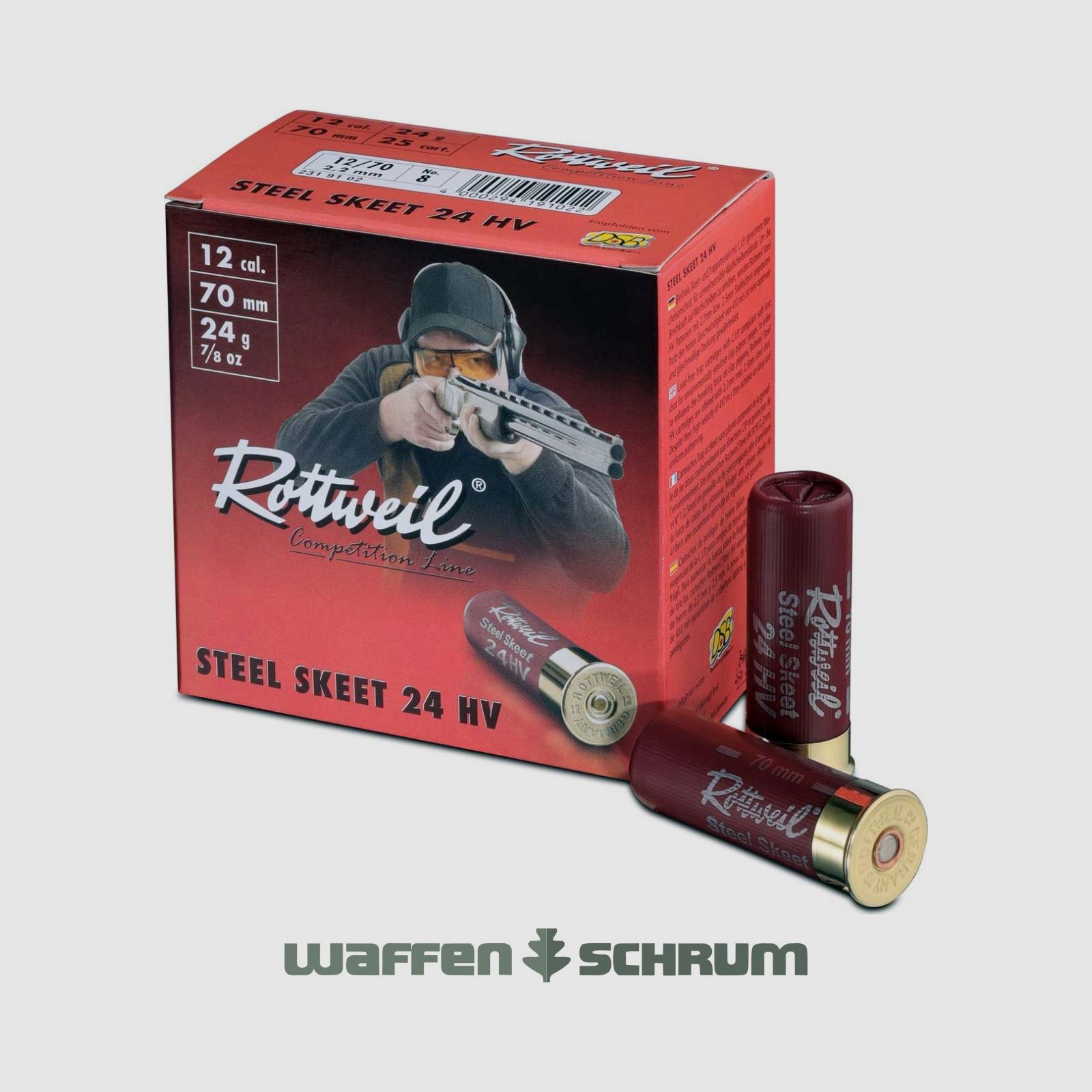 Rottweil Special Steel Skeet 24 12/70 2.2mm - 24g