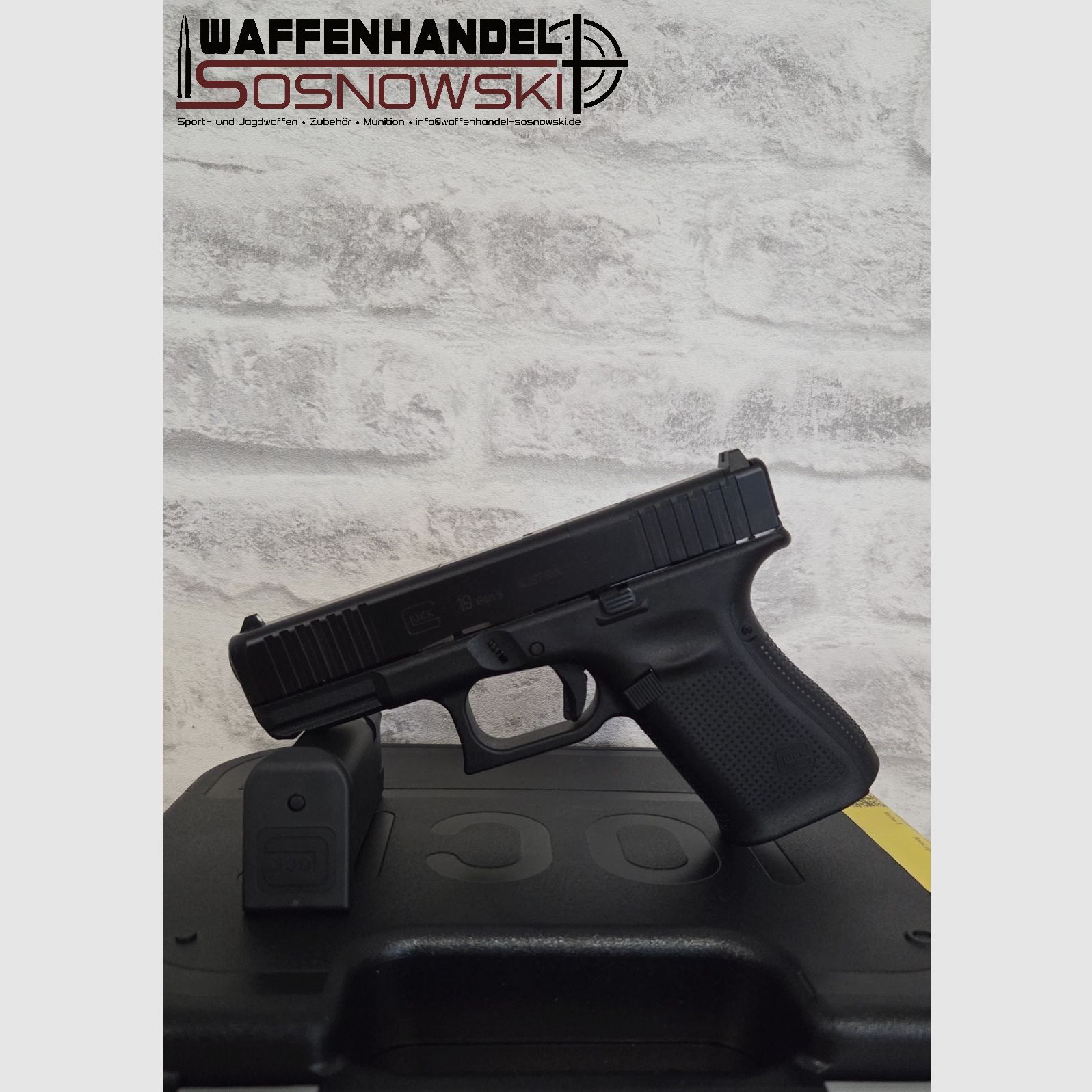 Pistole Glock 19 Gen5 MOS 9mm Luger