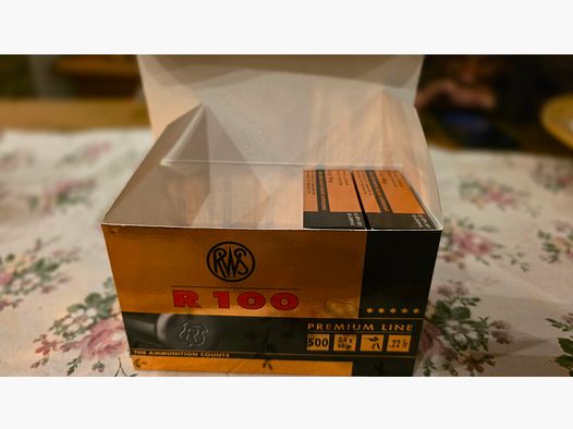 RWS R100 .22lr Munition  400 Schuss