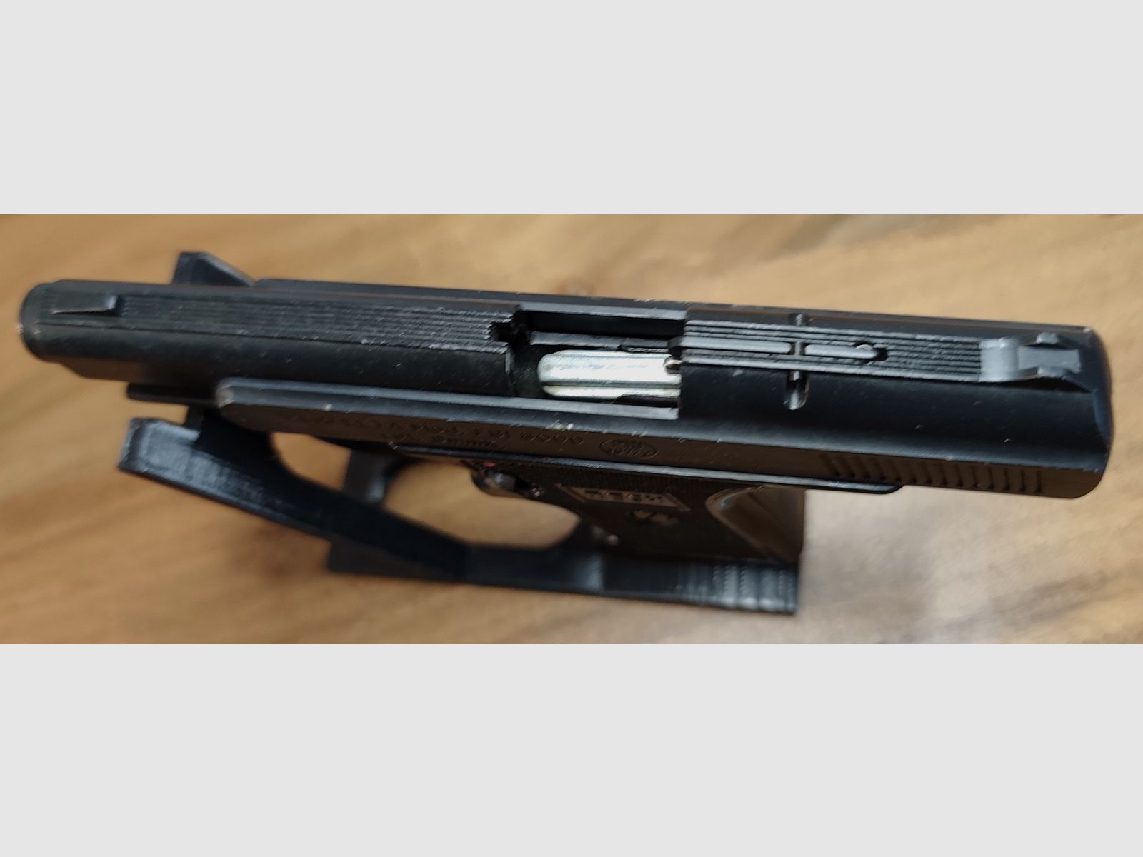 Reck Perfecta Mod. FBI 8000 PTB 387/2 Ungeschossen Sammler-Set+CS Gas Patronen