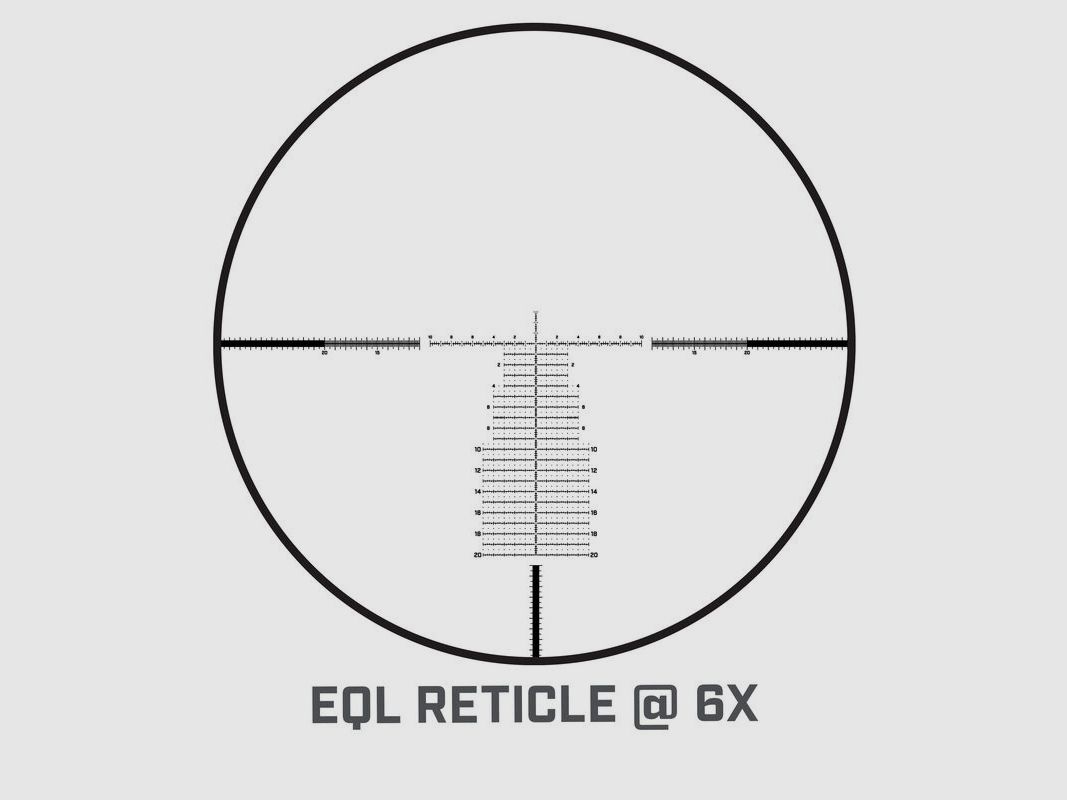 Bushnell Scope Elite Tactical XRS3 6-36x56 Reticle EQL FFP #ETXRS3EQL