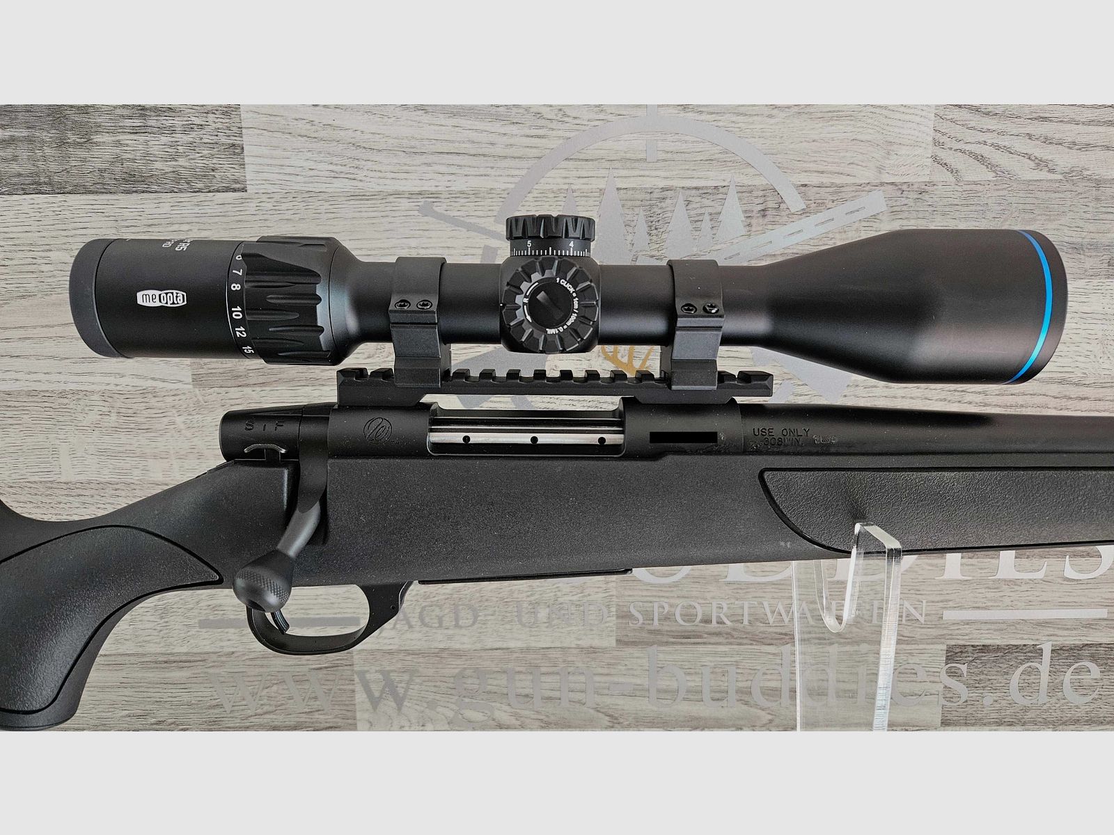 Weatherby Vanguard Obsidian HB .308Win. - Set completo con Meopta ZF + SD - Producto nuevo del comercio especializado