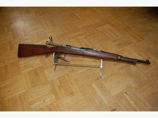 Rep. Büchse Kurz Karabiner Loewe Berlin Brasilienmauser M 1894 im Kal 7x57 +CIP vom Sammler