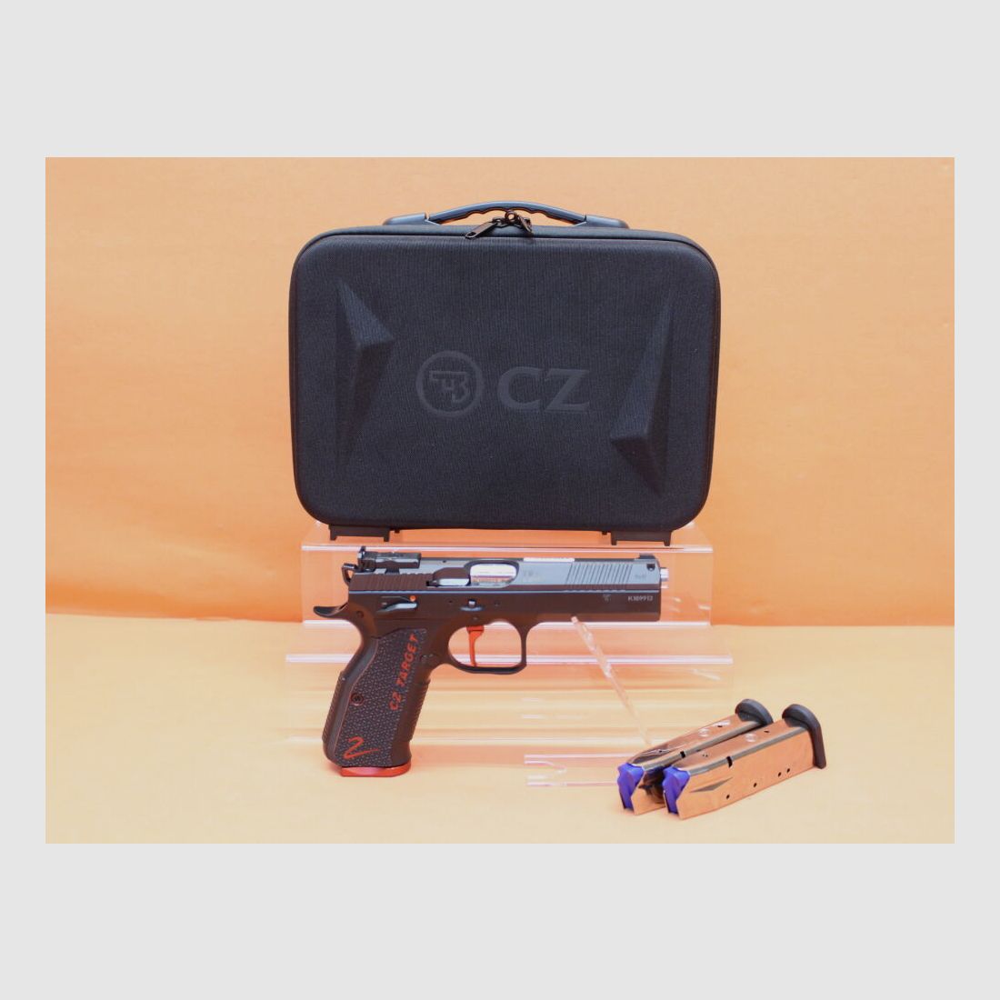 CZUB CZ Ha.Pistole 9mmLuger CZUB CZ SHADOW 2 TARGET 5" SA-Abzug/ 122mm Lauf/ @3 Magazine CZ 75 (9mmPara/9x19)