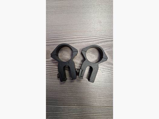 SET AUS 2 MONTAGERINGEN Ø 25,4MM FÜR 11MM SCHIENE