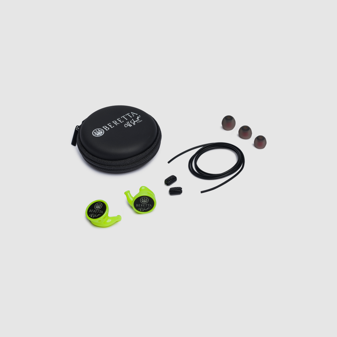 BERETTA Mini HeadSet Comfort Plus CF081 gehoorbescherming, fluorescerend geel, afbeelding 2 van 2