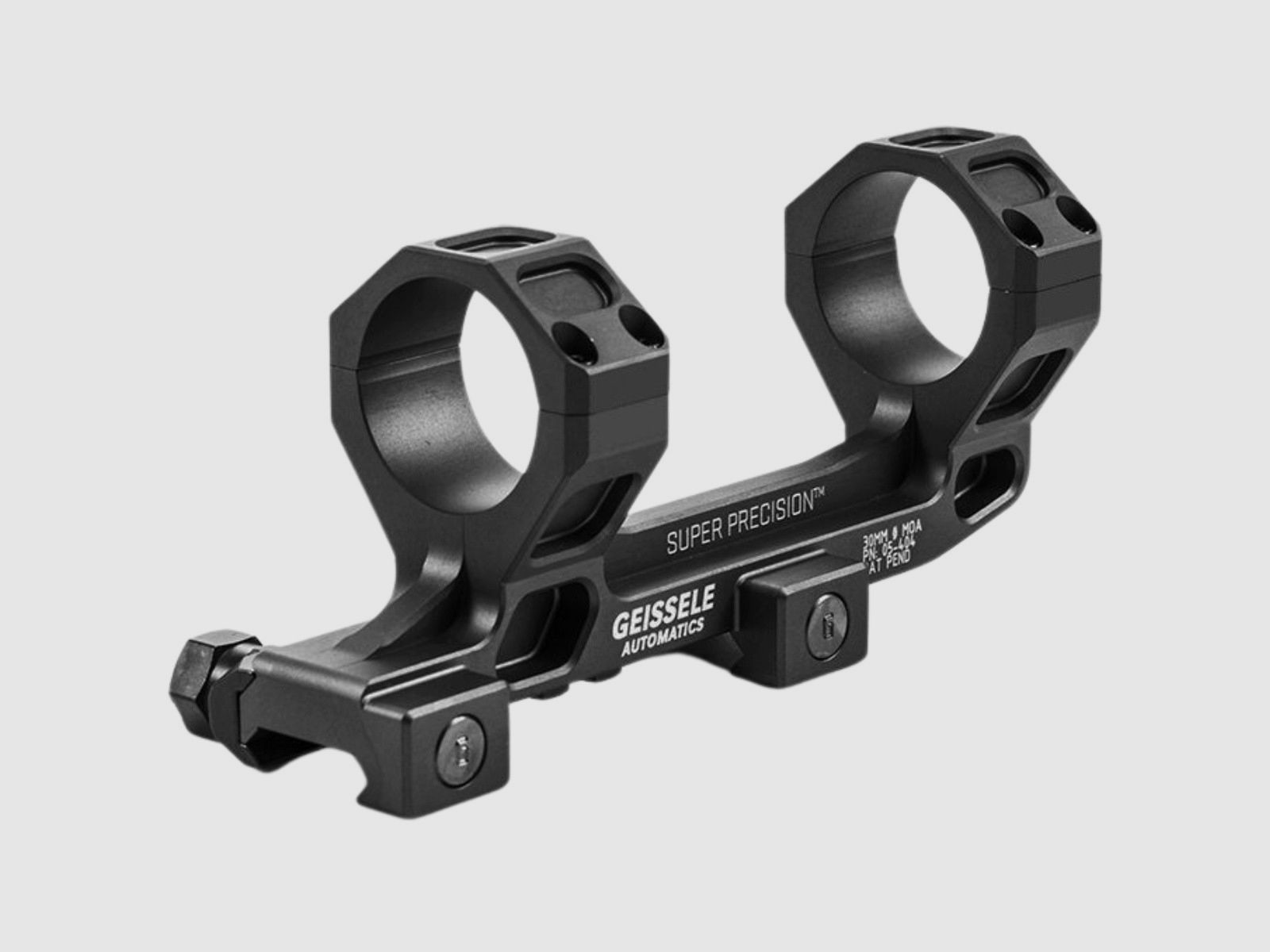Geissele - Montaż Super Precision 30MM standardowy, czarny - 05-404B, zdjęcie 2 z 9