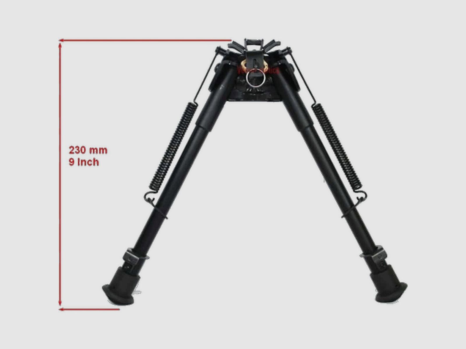 Bipod 9-13,5 Grenadiere Rail Weaver mit ausziehbaren Füßen, Bild 6 von 6
