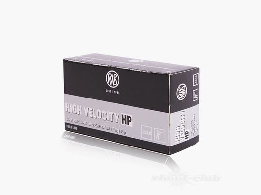 RWS HV HP 40grs 50St .22lr