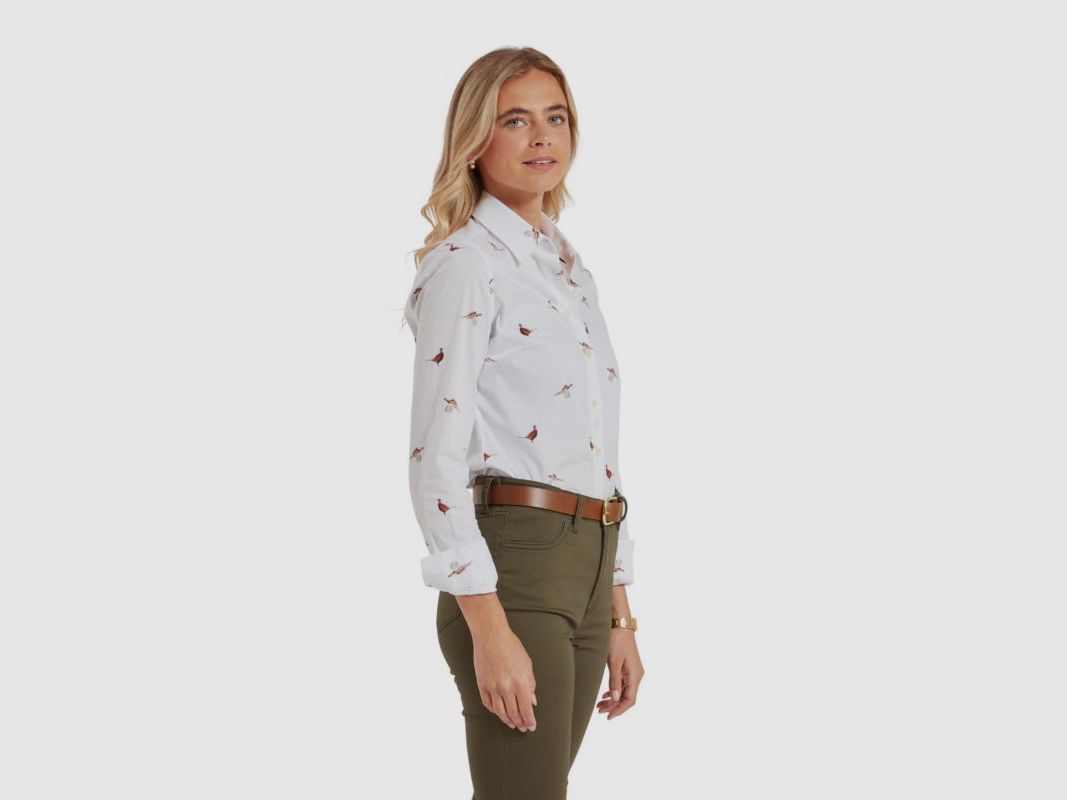 Schöffel D-Bluse Norfolk mit Fasan | pheasant print, Bild 6 von 10
