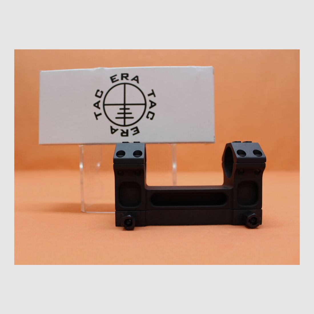 Recknagel Era-Tac Blockmontage 30mm (T5013-0033) mit Mutter, Alu schwarz, BH=33mm für