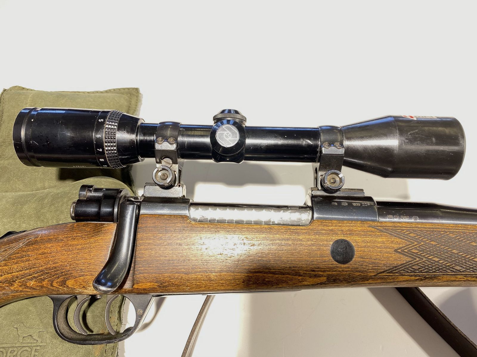 Fusil Voere 98, cal. 7×64 avec lunette Zeiss, image 4 sur 4