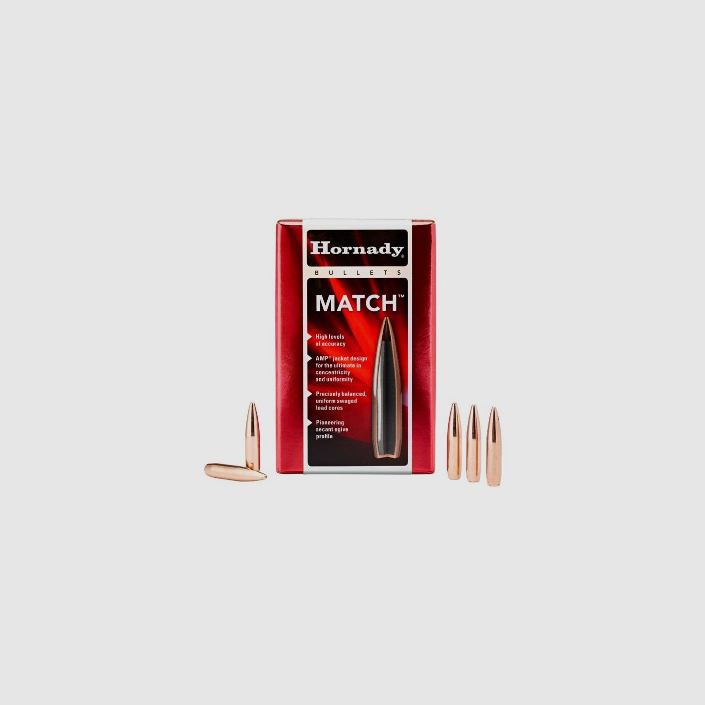HORNADY GESCHOSSE HP MATCH 224" 53GR 100ST., Bild 4 von 4