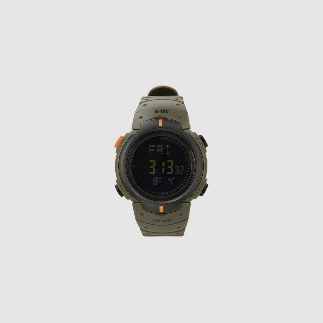 M-Tac® Taktische Uhr OLIV mit Kompass - zum Wandern / Joggen usw.