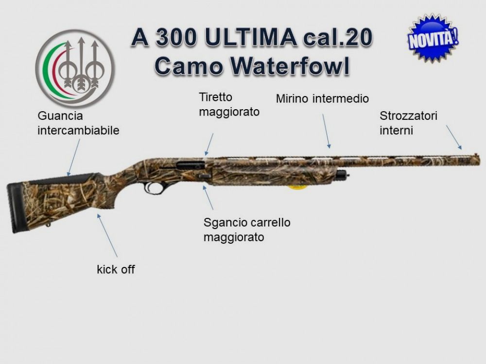 BERETTA A300 ULTIMA CAMO Kal.20 Lauf 71 cm