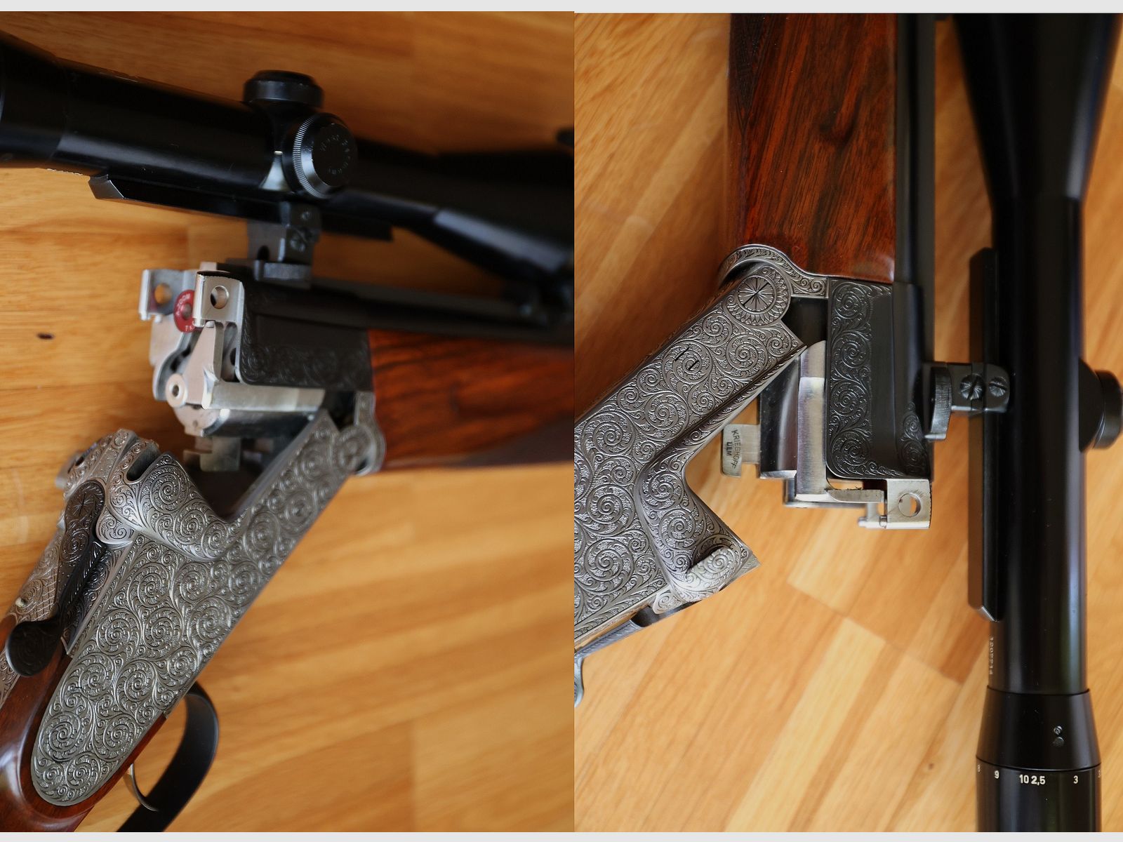 Krieghoff Ulm Primus Bergstutzen - Seitenschlosse