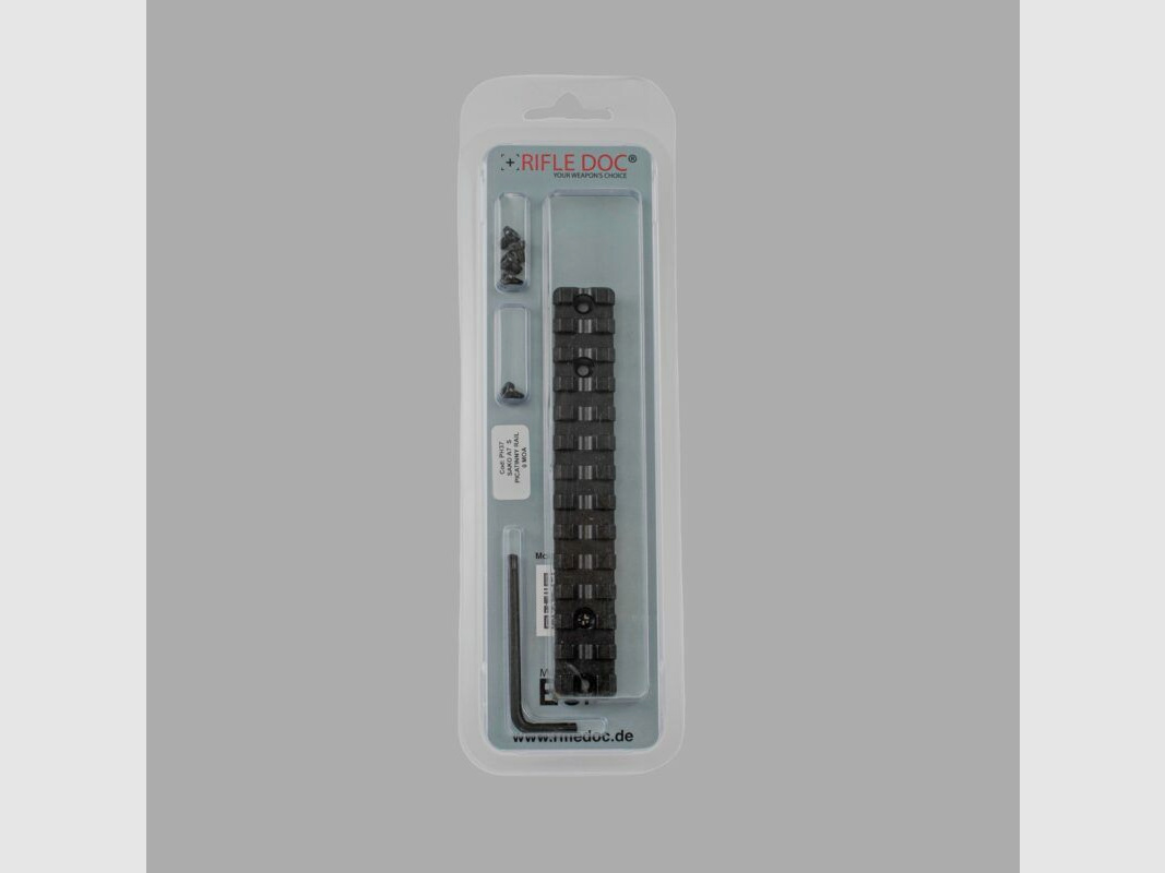 Rifle Doc Picatinny Weaver RAIL IN ACCIAIO per SAKO A7 S