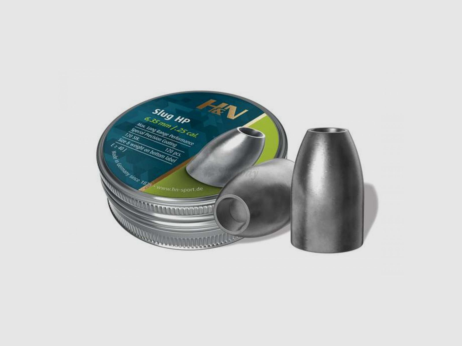 Skyway H&N SLUG HP.249 / 6.34 MM 32 GRAIN (120), image 1 of 3