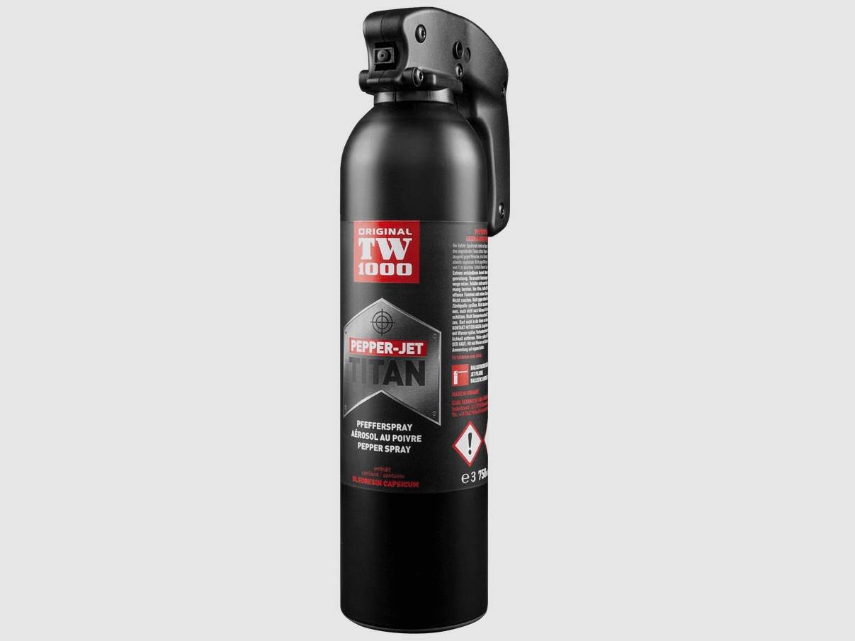 Originele TW1000 TITAN 750 ml Pepperspray