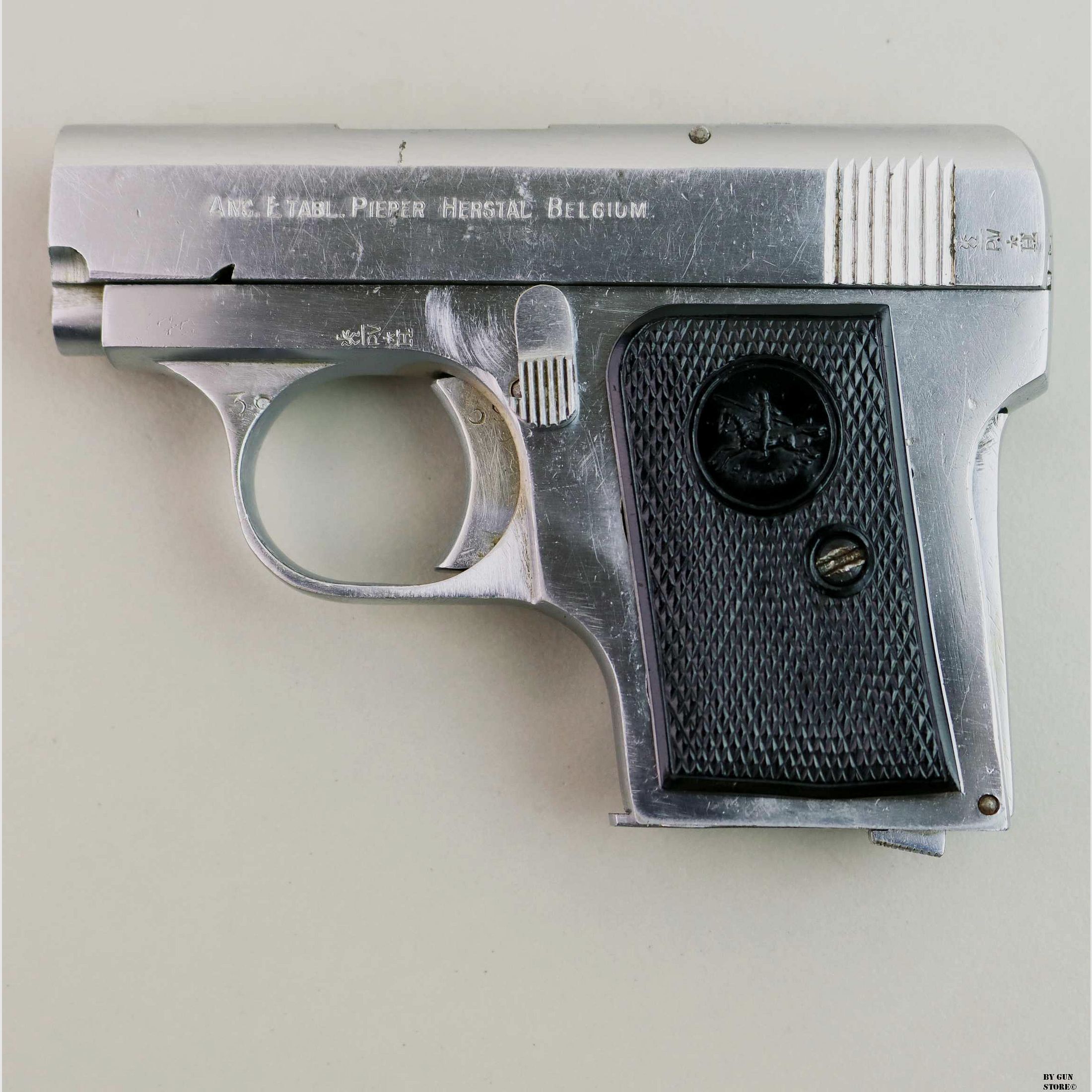 Pistola Anciens Etablissements Pieper cal. 6,35 mm matr. 5154, immagine 1 di 9
