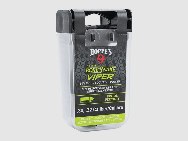 HOPPES Boresnake Viper para pistola calibre 30-32 con estuche Den