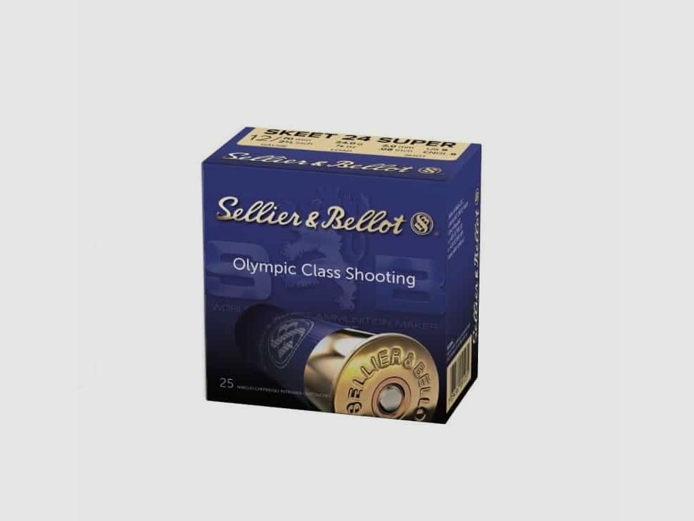 12/70 Sellier & Bellot Skeet 24 Super Ecowad Nr. 9 / 2.0mm, Bild 1 von 2