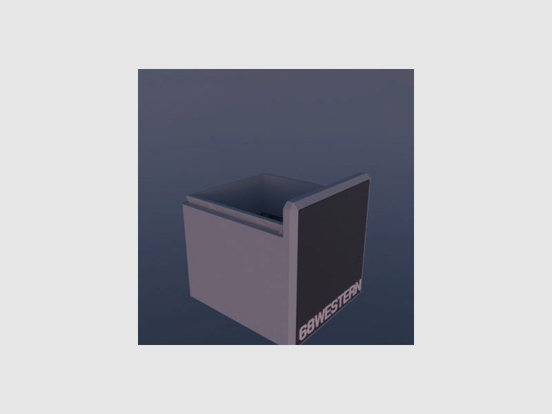 Filamelt Munitionsbox / 6.8 Western (Winchester/Browning) / ‘Schiebedeckel’ / Patronenbox, Ammo Box