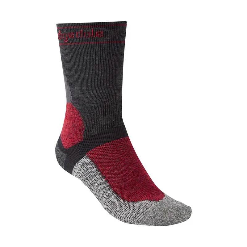 Skarpety męskie rowerowe MTB Bridgedale Winter Weight T2 Merino SPORT kolor grafitowy